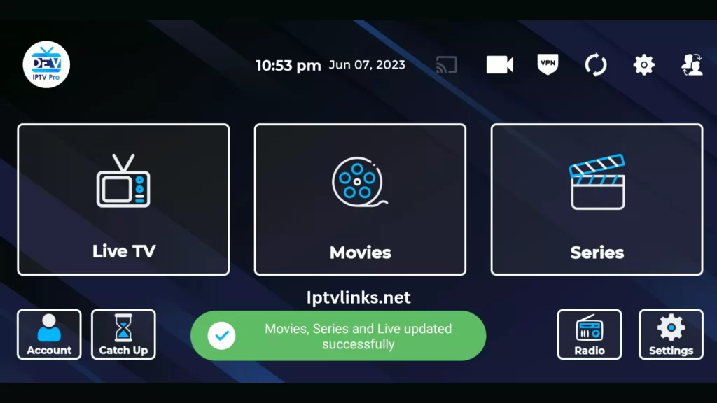 IPTV USA M3U Playlist: on Mobile